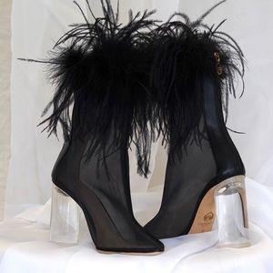 Brother Vellies Pompon Boot - Midnight black